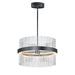 ET2 - E34255-BKSN - LED Pendant - Chimes WiZ - Black / Satin Nickel