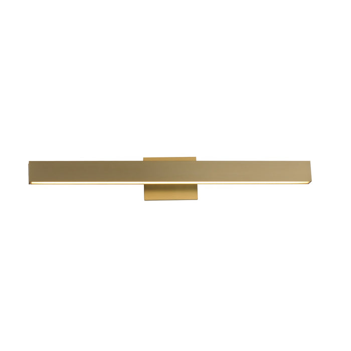 ET2 - E42663-SBR - LED Bath Vanity - Alumilux Sideline - Bath Vanity - Satin Brass