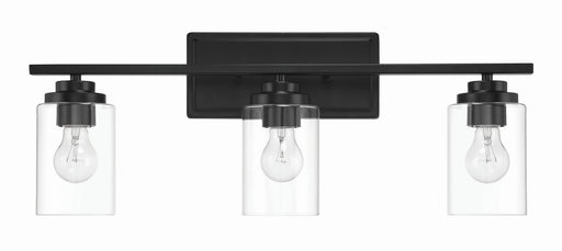 Craftmade - 20425FB3 - Three Light Vanity - Clark - Flat Black