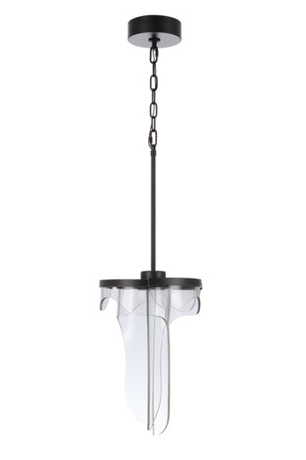 Estrella LED Pendant Flat Black