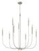 Craftmade - 59829-BNK - Nine Light Chandelier - Traci - Brushed Polished Nickel