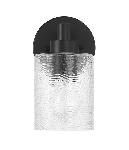 Lyndsey One Light Wall Sconce Flat Black