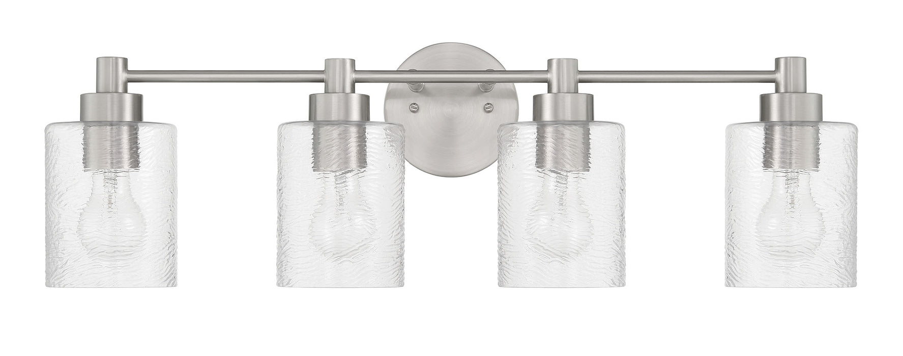 Craftmade - 60204-BNK - Four Light Vanity - Lyndsey - Brushed Polished Nickel