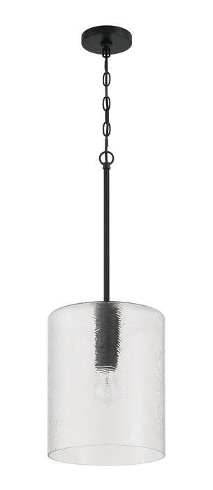 Craftmade - 60292-FB - One Light Pendant - Lyndsey - Flat Black