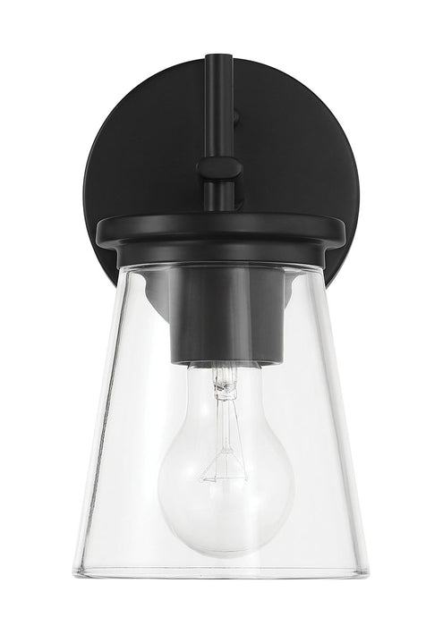 Craftmade - 60401-FB - One Light Wall Sconce - Connell - Flat Black