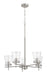Craftmade - 60425-BNK - Five Light Chandelier - Connell - Brushed Polished Nickel