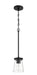 Craftmade - 60491-FB - One Light Mini Pendant - Connell - Flat Black