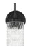 Craftmade - 60501-FB - One Light Wall Sconce - Claire - Flat Black