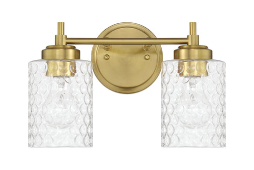 Craftmade - 60502-SB - Two Light Vanity - Claire - Satin Brass
