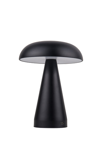 Marta LED Rechargeable Lamp Flat Black