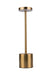 Craftmade - 86293BRS-TR - LED Rechargeable Lamp - Curtis - Brass