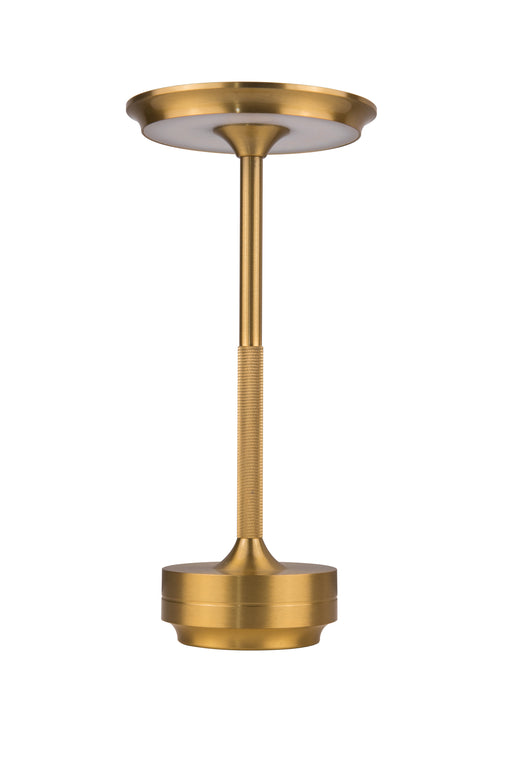 Craftmade - 86294GD-TR - LED Rechargeable Lamp - Riki - Gold