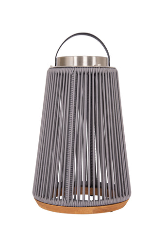 Sea Scape LED Outdoor Rechargeable Table Lamp Stainless Steel