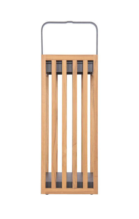 Craftmade - 86298TKTG-OTR - LED Outdoor Rechargeable Table Lamp - Teak - Teak / Textured Grey