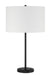Craftmade - 87009FB-T - One Light Table Lamp - Jones - Flat Black