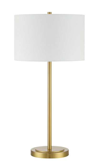 Craftmade - 87009SB-T - One Light Table Lamp - Jones - Satin Brass