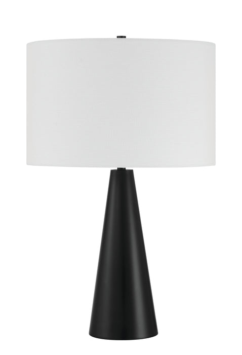 Craftmade - 87013FB-T - One Light Table Lamp - Keefer - Flat Black