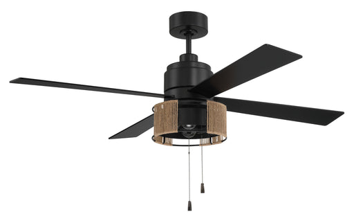 Craftmade - KNS52FB4 - 52 Inch Ceiling Fan - Kensey - Flat Black