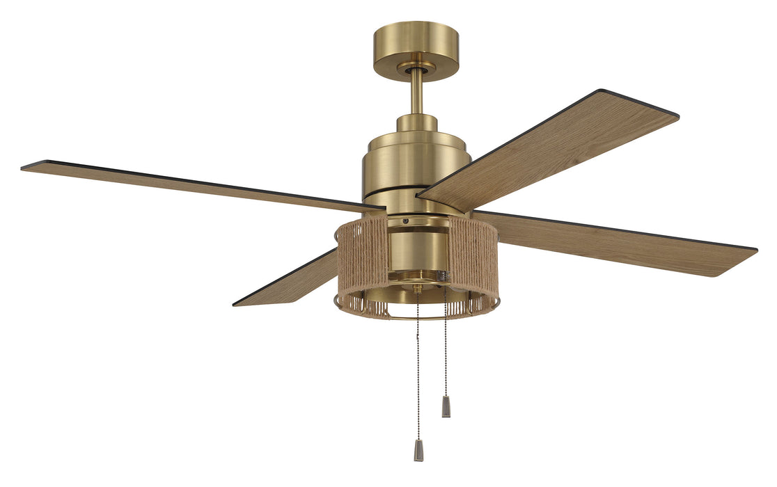 Craftmade - KNS52SB4 - 52 Inch Ceiling Fan - Kensey - Satin Brass