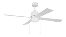 Craftmade - OMCY52W4-PC - 52 Inch Ceiling Fan - Outdoor McCoy 52 4 Blade with Pull Chains - White