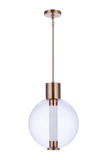 Watson LED Pendant Satin Brass