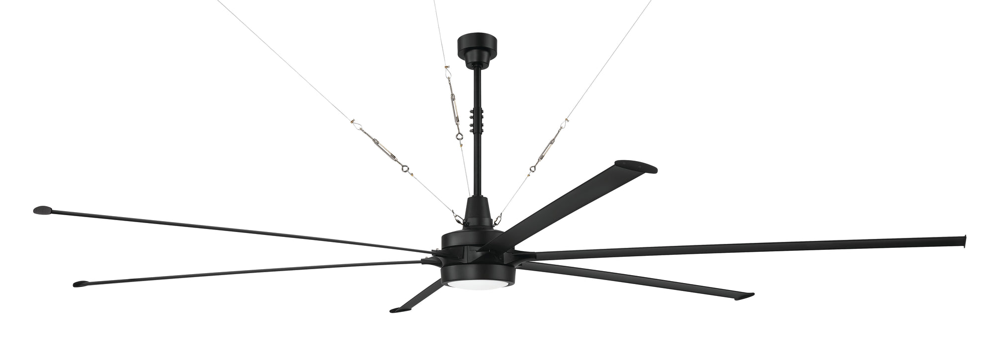 Craftmade - PRT144FB6 - 144 Inch Ceiling Fan - Prost 144 - Flat Black