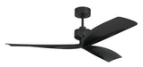 Craftmade - RFK52FB3 - 52 Inch Ceiling Fan - Rafiki - Flat Black