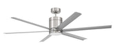 Craftmade - TTE65BNK6 - 65 Inch Ceiling Fan - Tate - Brushed Polished Nickel