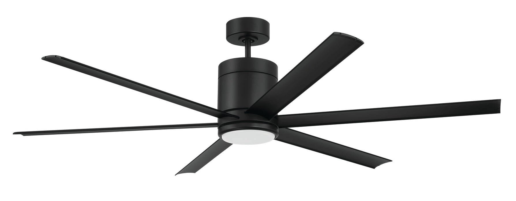 Craftmade - TTE65FB6 - 65 Inch Ceiling Fan - Tate - Flat Black