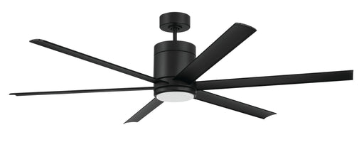 Craftmade - TTE65FB6 - 65 Inch Ceiling Fan - Tate - Flat Black