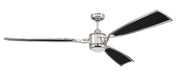 Craftmade - VIA72PLN3 - 72 Inch Ceiling Fan - Viva - Polished Nickel