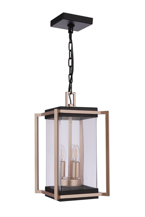 Craftmade - ZA6511-MNSB - Three Light Outdoor Pendant - Metalwork - Midnight / Satin Brass