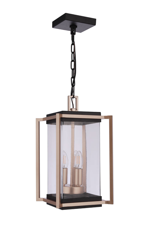 Craftmade - ZA6511-MNSB - Three Light Outdoor Pendant - Metalwork - Midnight / Satin Brass