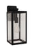 Craftmade - ZA7114-TB - One Light Outdoor Lantern - Harris - Textured Black
