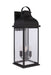 Craftmade - ZA7234-MN - Four Light Outdoor Wall Lantern - Bent Tree - Midnight