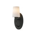 Maxim - 12691WTBK - One Light Wall Sconce - Durham - Black