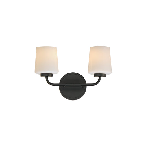 Durham Two Light Wall Sconce Black