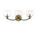 Minka-Lavery - 5063-726 - Three Light Bath Vanity - Kearney Park - Coal And Soft Brass