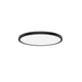 W.A.C. Lighting - FM-252124-CS-BK - LED Flush Mount - Round - Black