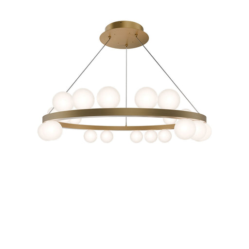 W.A.C. Lighting - PD-21528-30-AB - LED Chandelier - Carousel - Aged Brass