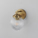 Maxim - 15191CRSBR - One Light Wall Sconce - Kasbah - Satin Brass