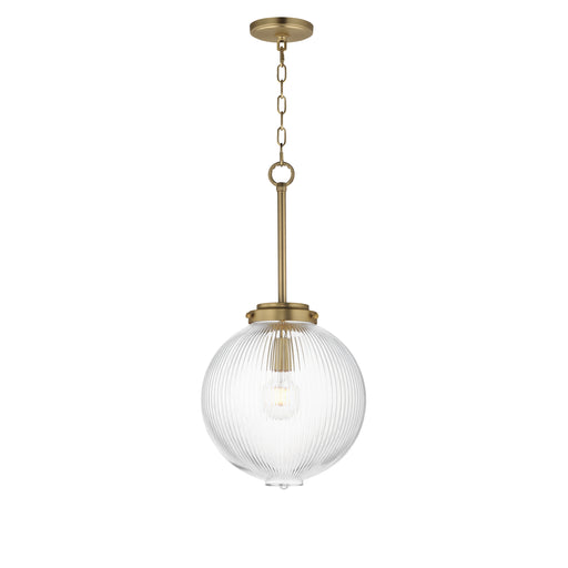 Kasbah One Light Pendant Satin Brass