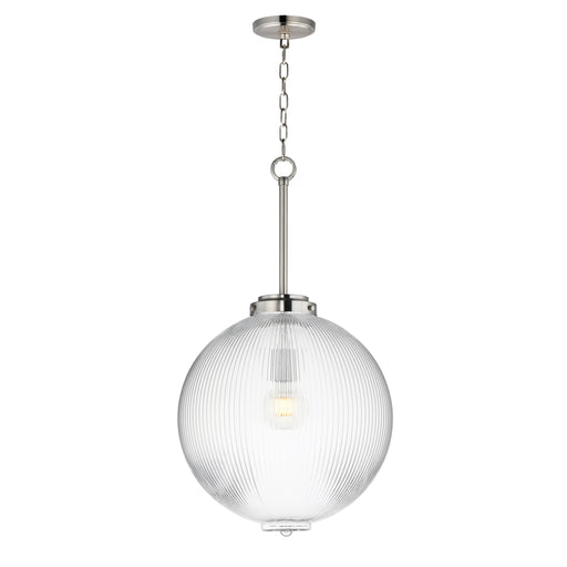 Kasbah One Light Pendant Satin Nickel
