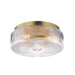 Maxim - 15199CRSBR - Four Light Flush Mount - Kasbah - Satin Brass