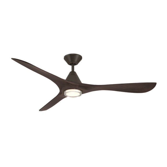 Modern Forms Fans - FR-D2504-60L-BZ/DW - 60 Inch Ceiling Fan - Carve - Bronze/Dark Walnut