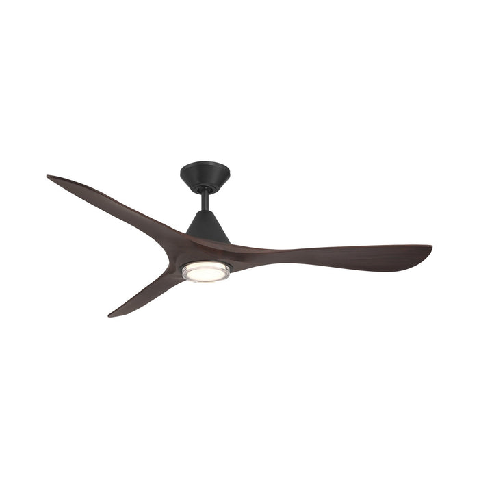 Modern Forms Fans - FR-D2504-60L-MB/DW - 60 Inch Ceiling Fan - Carve - Matte Black/Dark Walnut