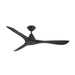 Modern Forms Fans - FR-D2504-60-MB - 60 Inch Ceiling Fan - Carve - Matte Black