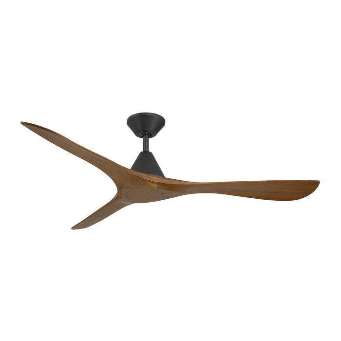 Modern Forms Fans - FR-D2504-60-MB/DK - 60 Inch Ceiling Fan - Carve - Matte Black/Distressed Koa