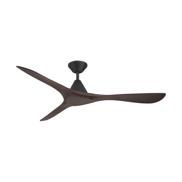 Modern Forms Fans - FR-D2504-60-MB/DW - 60 Inch Ceiling Fan - Carve - Matte Black/Dark Walnut
