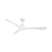 Modern Forms Fans - FR-D2504-60-MW - 60 Inch Ceiling Fan - Carve - Matte White